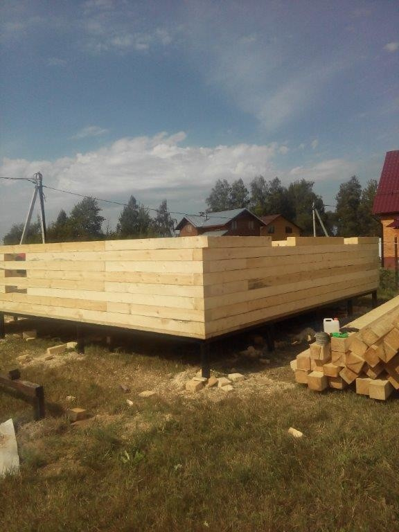 Дома, бани из бревна и бруса