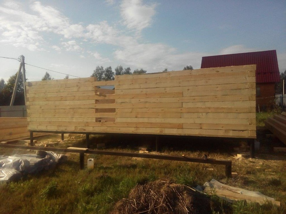 Дома, бани из бревна и бруса