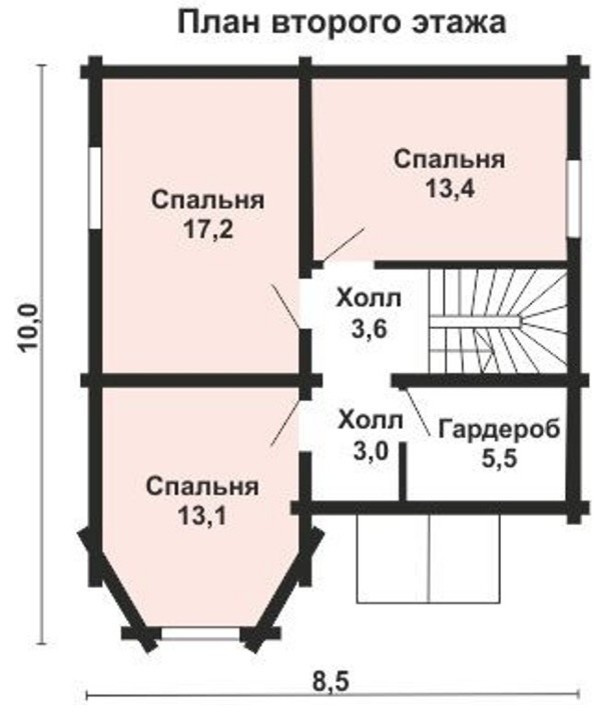 ОБ-2191 Дом из Оцилиндрованного бревна