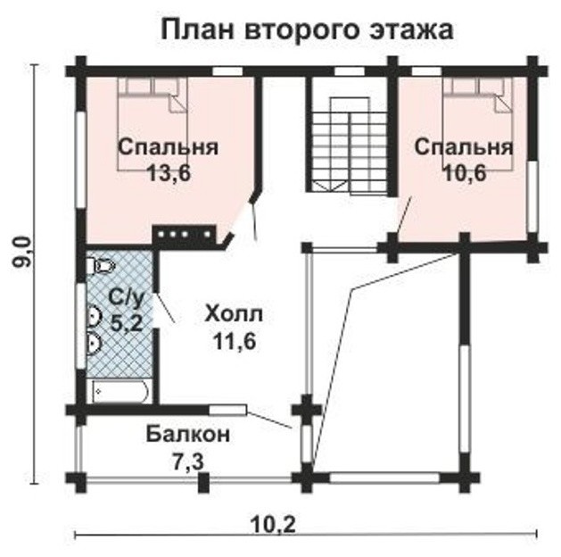 ОБ-2193 Дом из Оцилиндрованного бревна