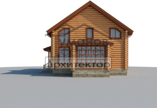 ОБ-2199 Дом из Оцилиндрованного бревна