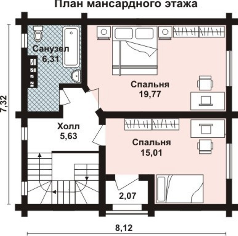 ОБ-2221 Дом из Оцилиндрованного бревна