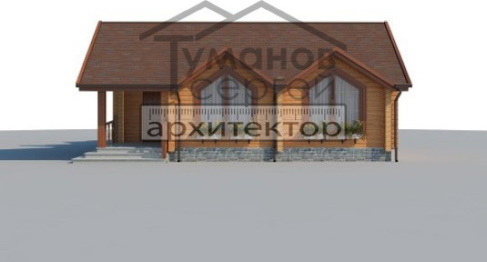 ОБ-2224 Дом из Оцилиндрованного бревна