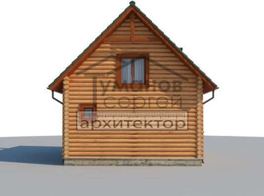 ОБ-2252 Дом из Оцилиндрованного бревна