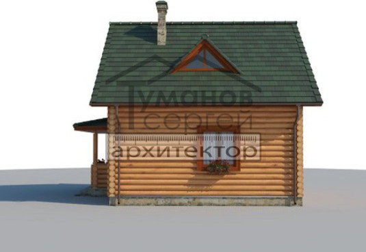 ОБ-2252 Дом из Оцилиндрованного бревна