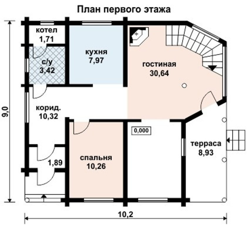 КБ-2005 Дом из Бруса