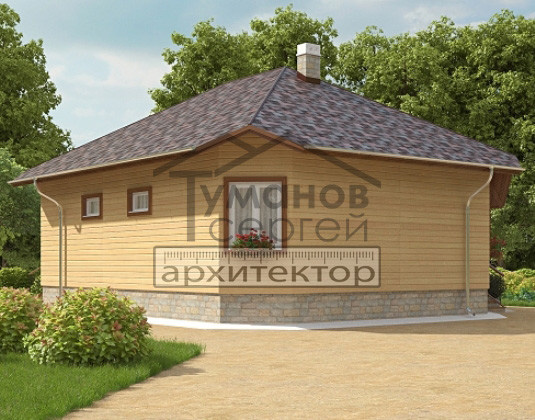 КБ-2009 Дом из Бруса