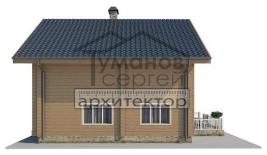 КБ-2013 Дом из Бруса