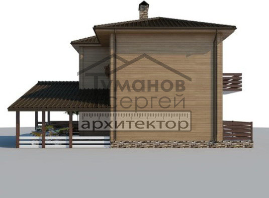 КБ-2015 Дом из Бруса