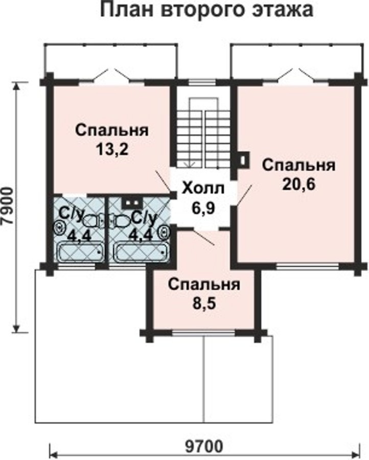 КБ-2015 Дом из Бруса