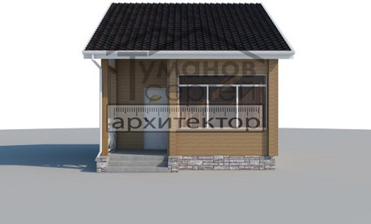 КБ-2016 Дом из Бруса