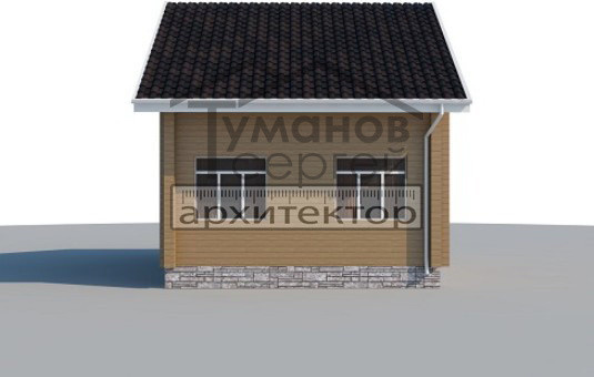 КБ-2016 Дом из Бруса