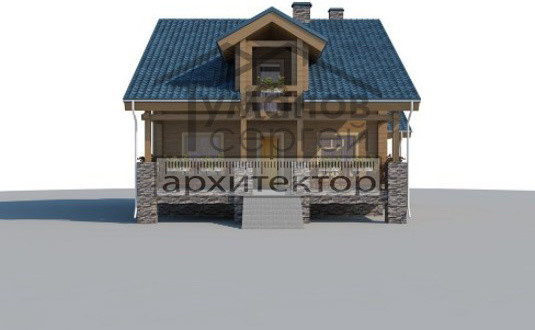 КБ-2062 Дом из Клееного Бруса