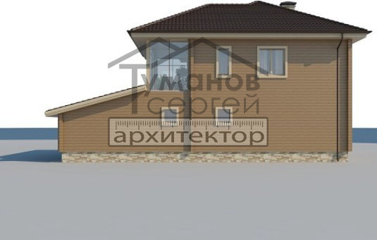 КБ-2153 Дом из Бруса