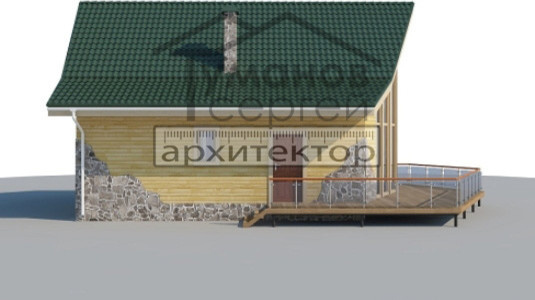 КБ-2168 Дом из Бруса