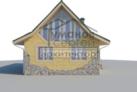 КБ-2168 Дом из Бруса