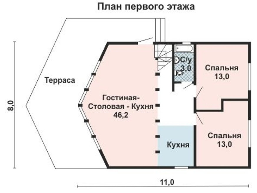 КБ-2168 Дом из Бруса