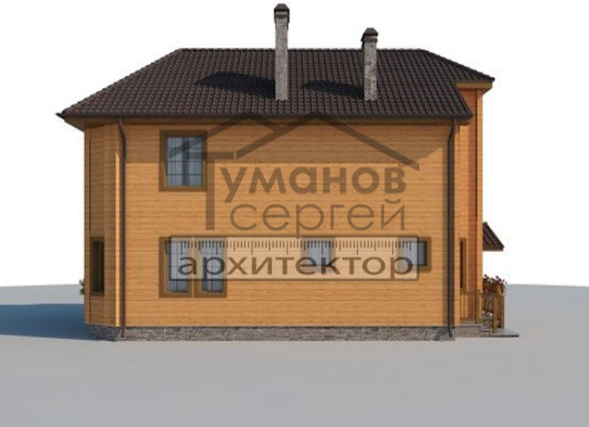 КБ-2172 Дом из Бруса