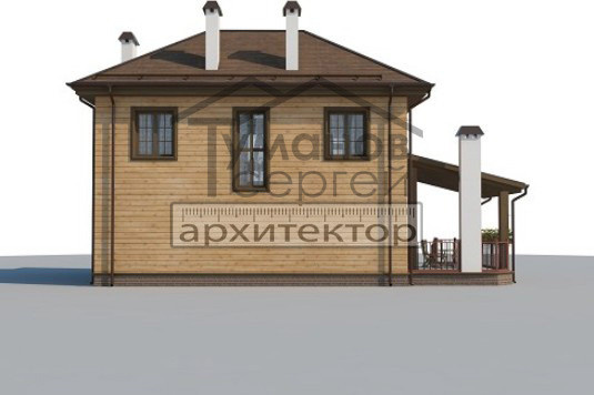 КБ-2192 Дом из Бруса
