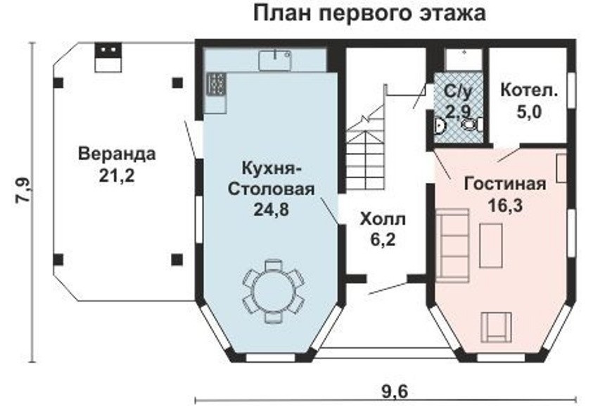 КБ-2192 Дом из Бруса