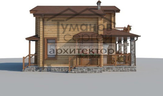 КБ-2195 Дом из Бруса