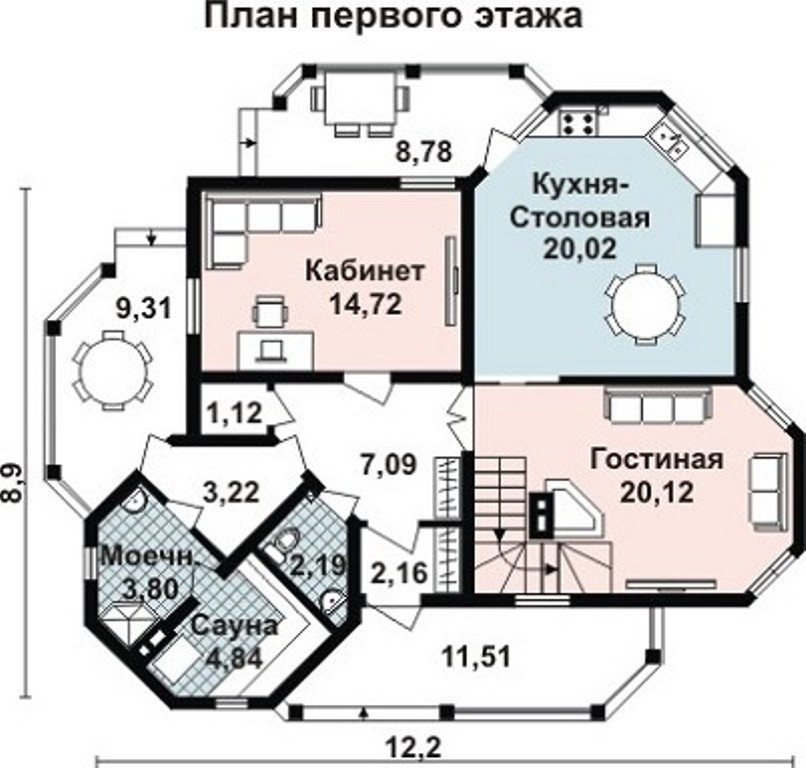 КБ-2220 Дом из Бруса