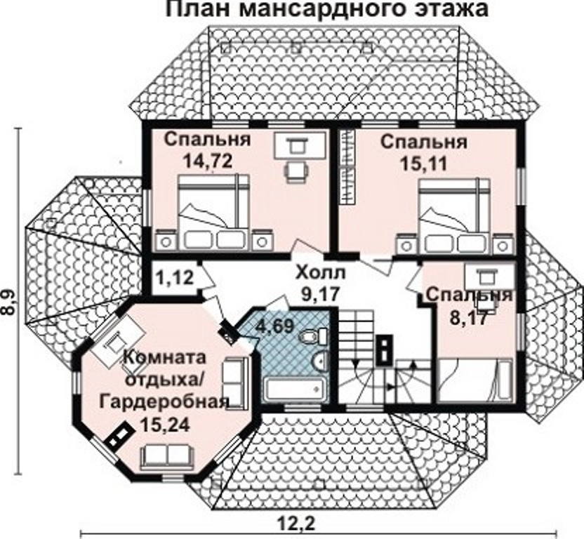 КБ-2220 Дом из Бруса
