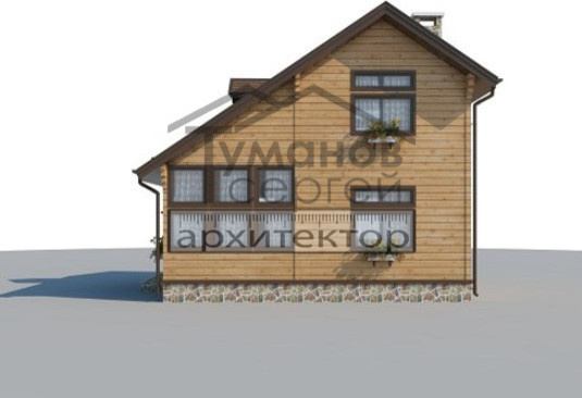 КБ-2235 Дом из Бруса
