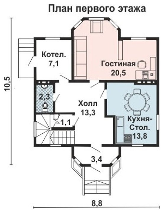 КБ-2246 Дом из Бруса