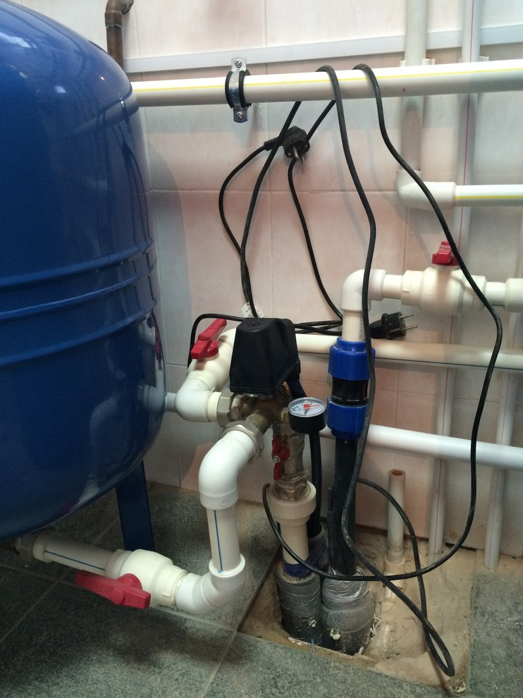 Ввод воды из скважины