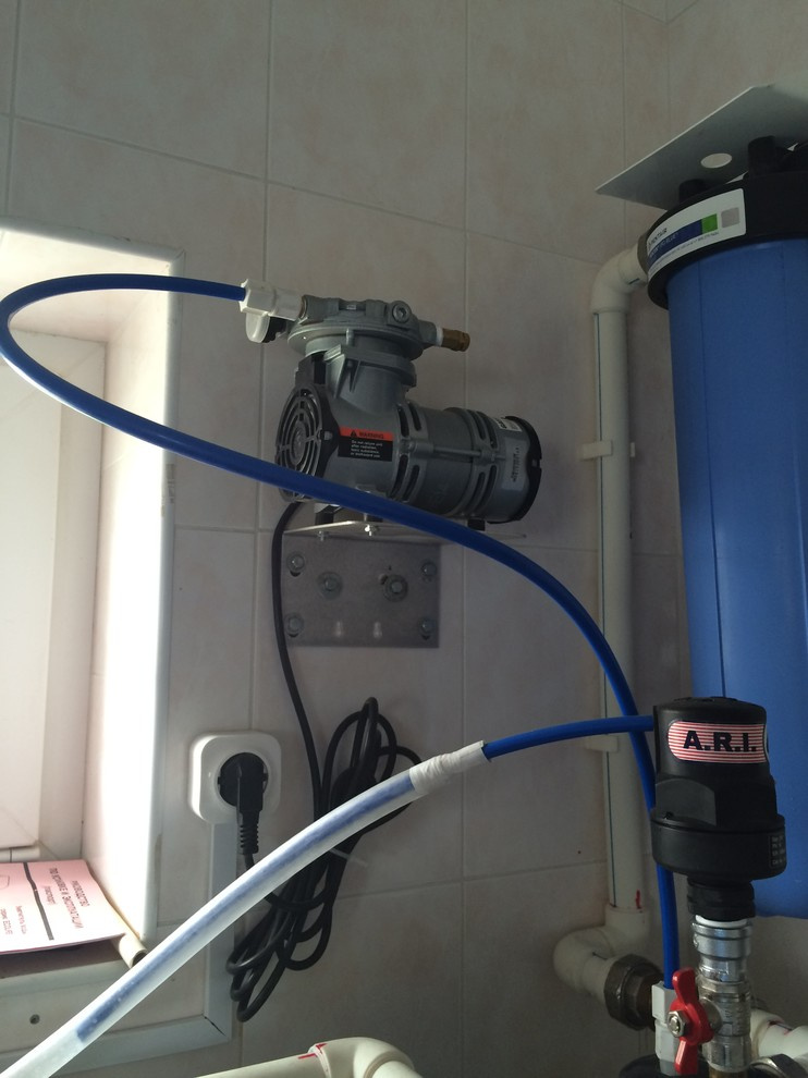 Компрессор колонны аэрации