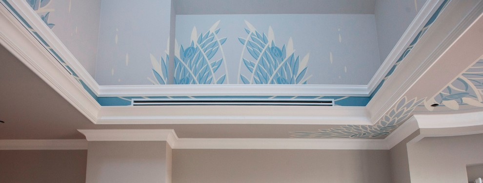 Роспись в стиле современного Арт-Деко