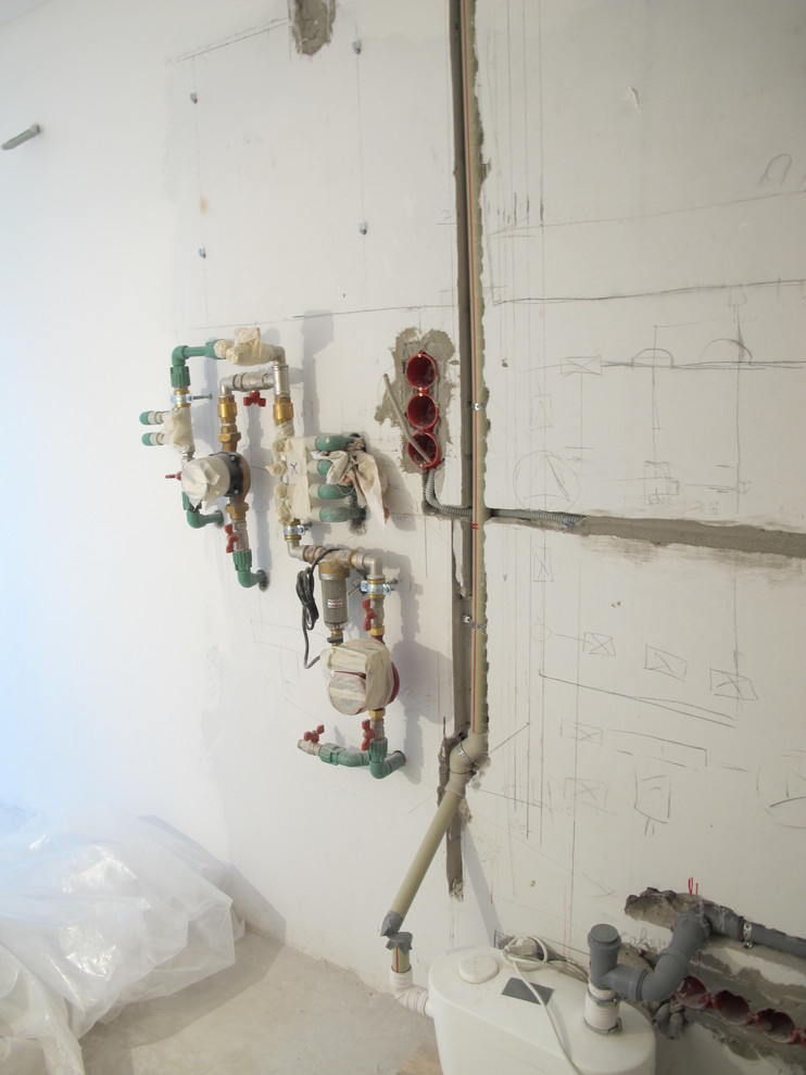 Монтаж напорной канализации