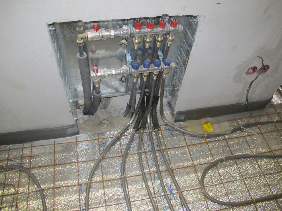 коллектор теплого пола 2 этаж