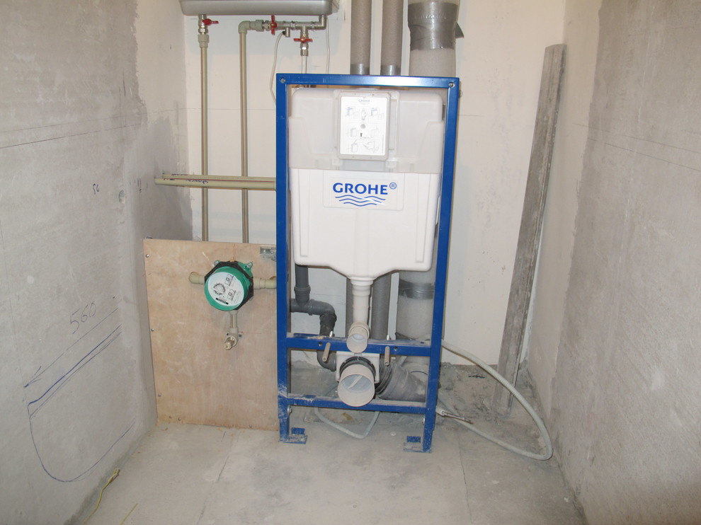 Инсталяция смеситель гигиенический душ