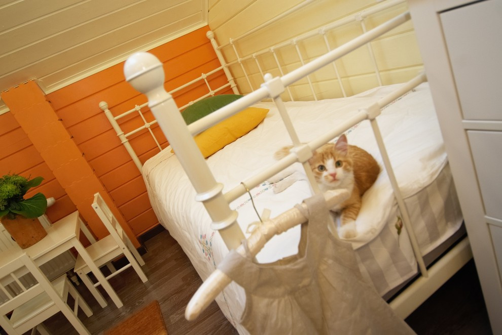 Дом из дерева в современном стиле