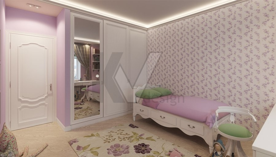 Дизайн проект трехкомнатной квартиры, Красногорск