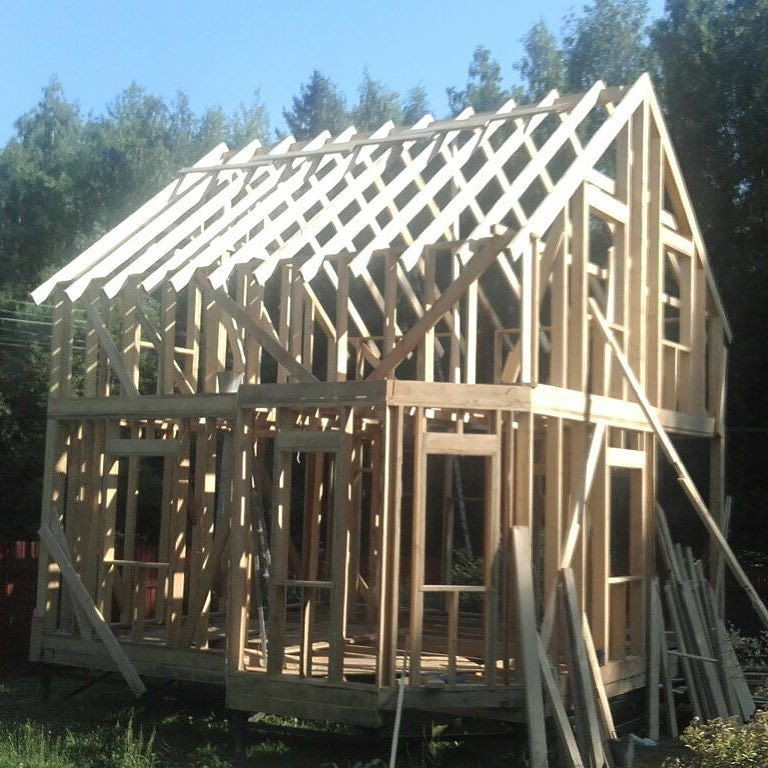 Строительство каркасных домов "под ключ"