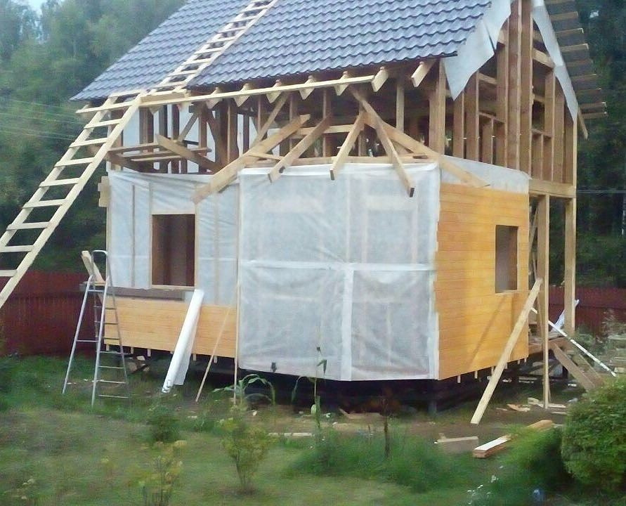 Строительство каркасных домов "под ключ"