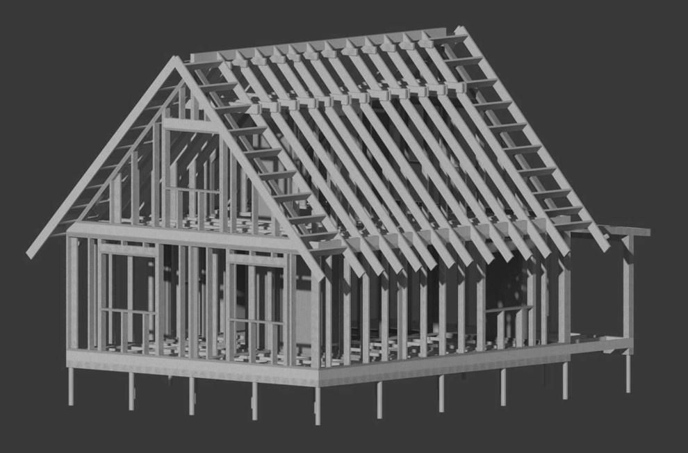 Строительство каркасных домов "под ключ"