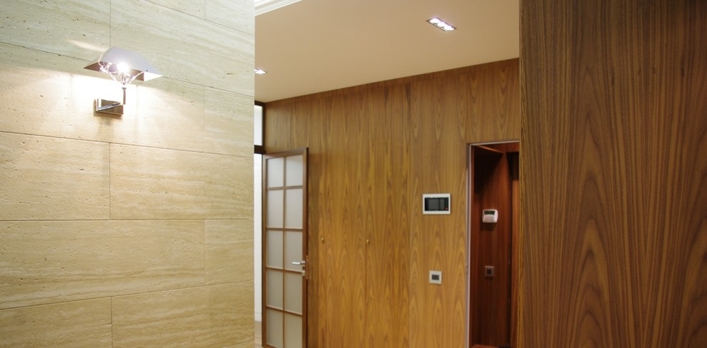 Обложка проекта: шпонированные панели