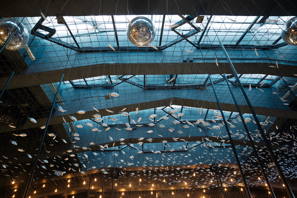 Интерьер ресторана 45 parallel. Москва