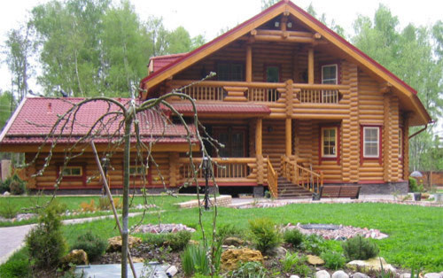 Дома из бревна и клееного бруса