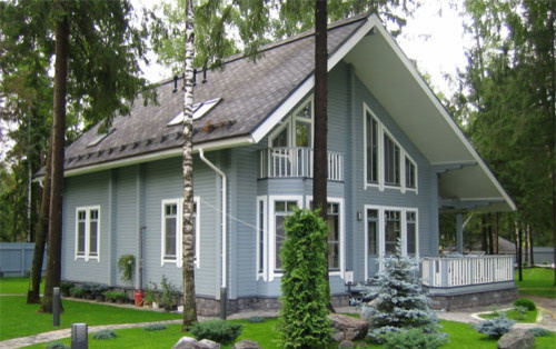 Дома из бревна и клееного бруса