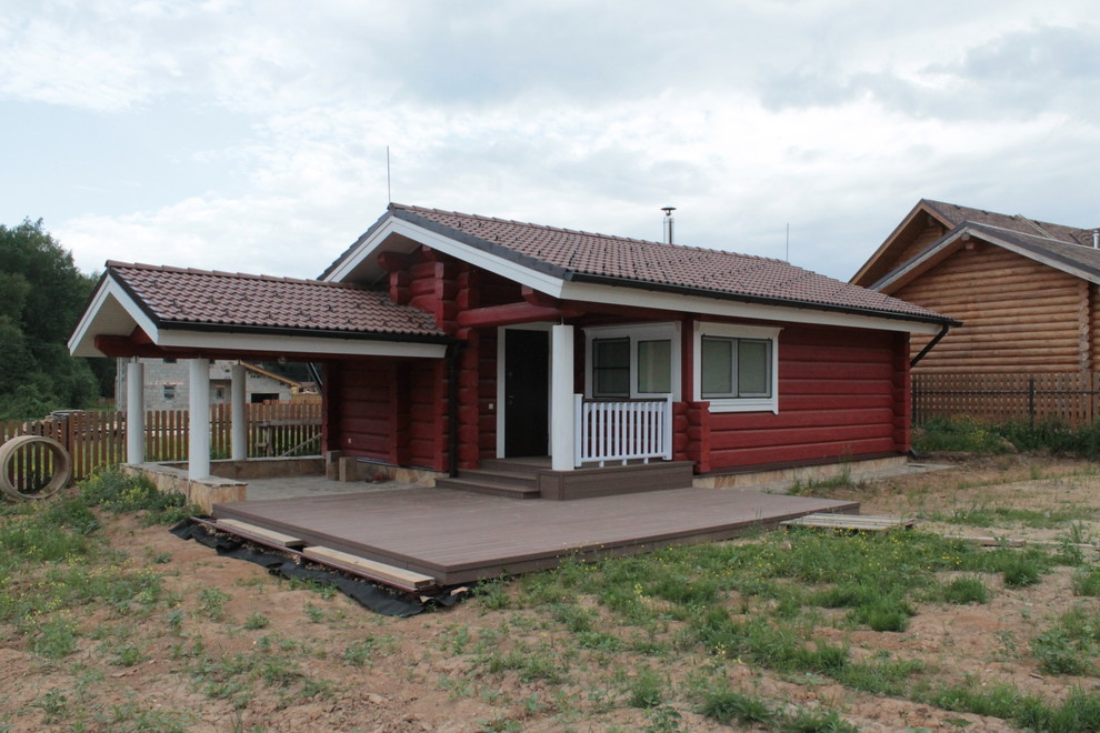 Дома из бревна и клееного бруса