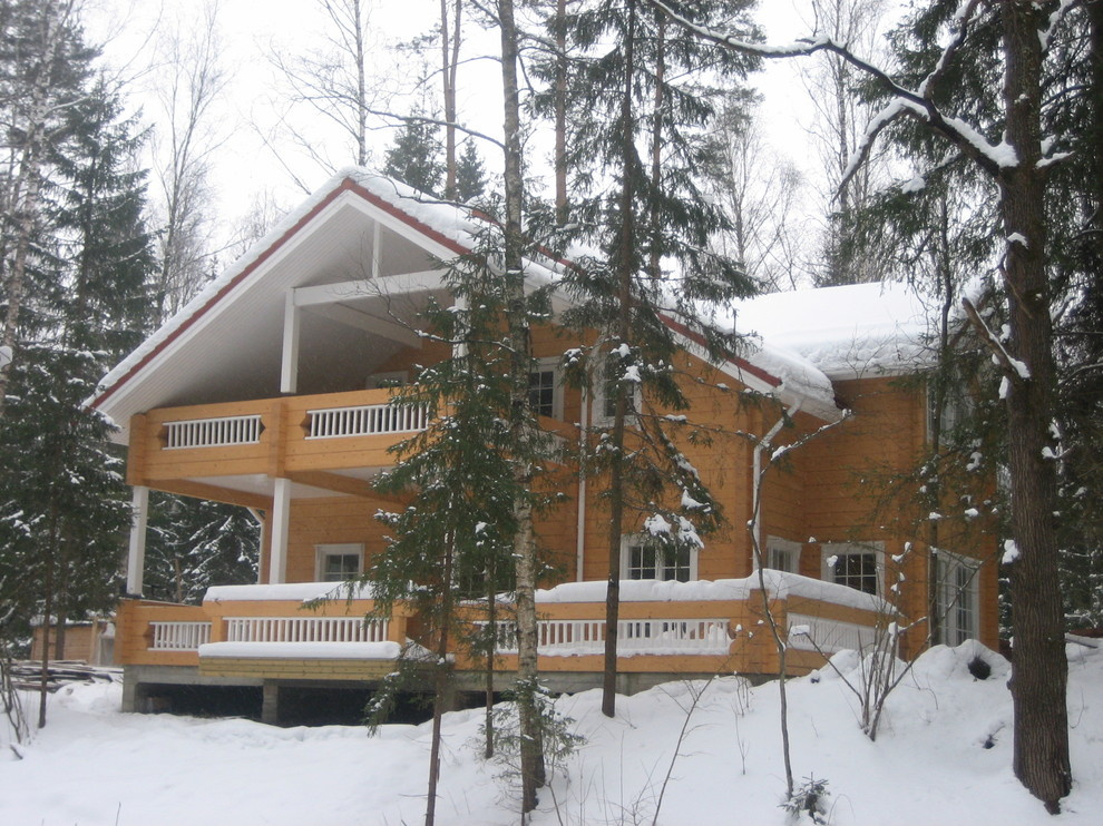 Дома из бревна и клееного бруса