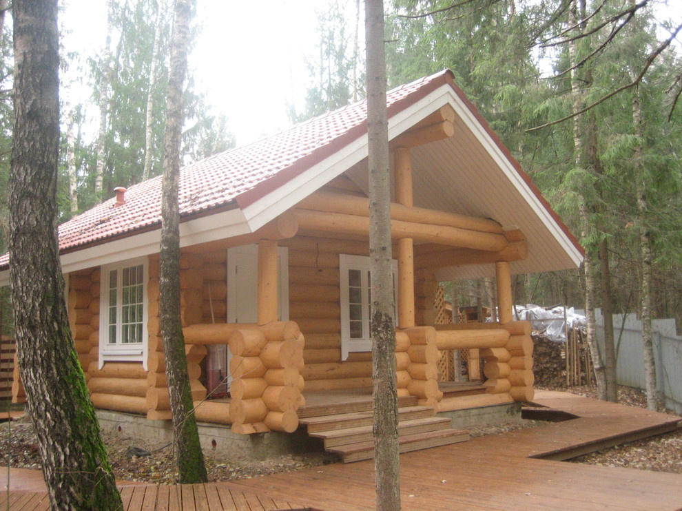 Дома из бревна и клееного бруса