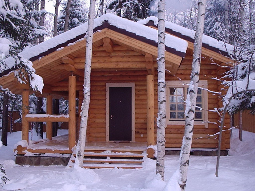 Дома из бревна и клееного бруса