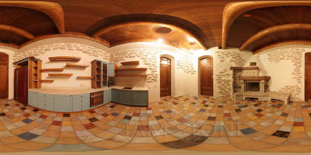 Облицовка пола, стен, колонн