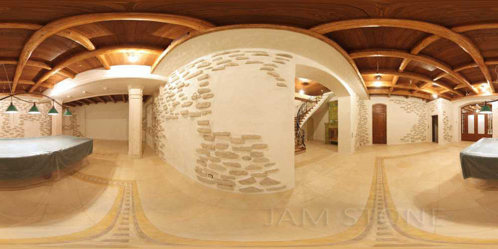 Облицовка пола, стен, колонн